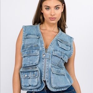 Denim Vest